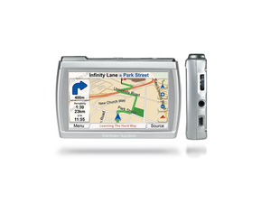GPS 410 - Black - 4 inch PORTBALE NAVIGATION AV PLAYER EU MAPS - Hero